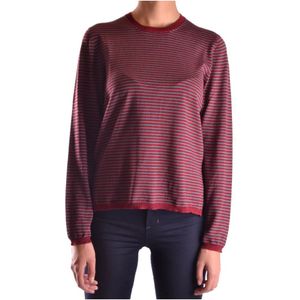 Prada, Top met lange mouwen Rood, Dames, Maat:M