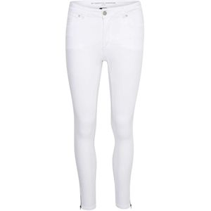 My Essential Wardrobe, Jeans, Dames, Wit, W32, Katoen, De Celina Slim -jeans