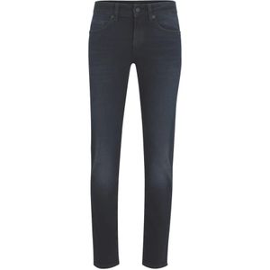 Hugo Boss, Slim Fit Zachte Italiaanse Denim Jeans Blauw, Heren, Maat:W31 L32