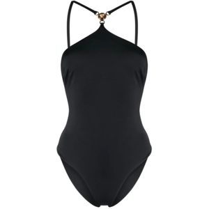 Versace, One-piece Zwart, Dames, Maat:S