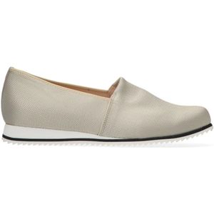 Hassia, Schoenen, Dames, Beige, 37 1/2 EU, Beige Instappers Piacenza