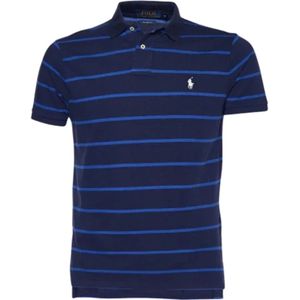 Ralph Lauren Pre-owned, Pre-owned, Dames, Blauw, L, Katoen, Pre-owned Cotton tops