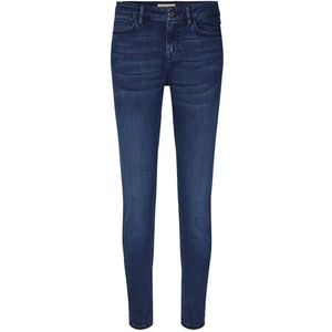 MOS Mosh, Jeans, Dames, Blauw, W26, Denim, High-Rise Skinny Fit Blauwe Denim Jeans