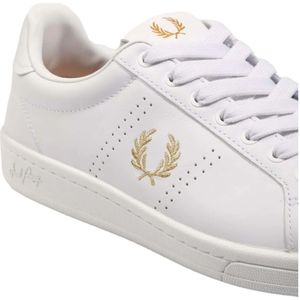 Fred Perry, Schoenen, Heren, Wit, 45 EU, Sneakers