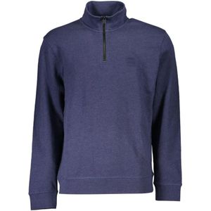 Hugo Boss, Sweatshirts & Hoodies, Heren, Blauw, L, Katoen, Sweatshirts