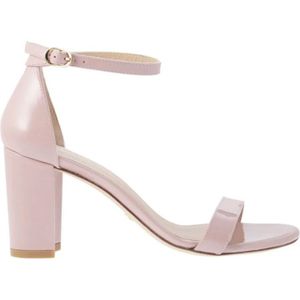 Stuart Weitzman, Schoenen, Dames, Roze, 39 EU, Leer, Hoge hiel sandalen