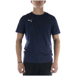 Puma, Tops, Heren, Blauw, S, Katoen, Teamgoal 23 Casuals Tee Blauw T-Shirt