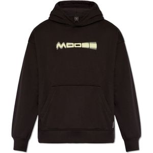 Moose Knuckles, Sweatshirts & Hoodies, Heren, Zwart, L, Katoen, Damien hoodie