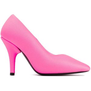 Balenciaga, Schoenen, Dames, Roze, 36 EU, Neon Pink Stijlvolle Pumps