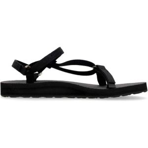 Teva, Schoenen, Dames, Zwart, 36 EU, Polyester, Smalle Zwarte Damessandaal