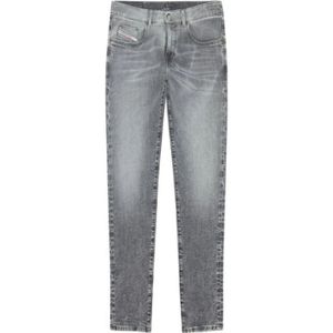 Diesel, Jeans, Heren, Grijs, W29, Katoen, Grijze D-Strukt Jeans