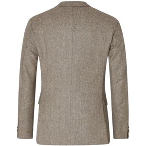 Oscar Jacobson, Jassen, Heren, Beige, L, Wol, Blazers