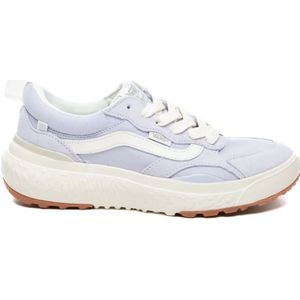 Vans, Schoenen, Dames, Paars, 38 EU, Leer, Paarse Veterschoenen