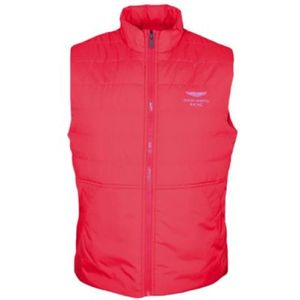 Hackett, Jassen, Heren, Rood, L, Katoen, Casual Katoenen AMR Gilet voor Heren