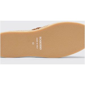 Scarosso, Schoenen, Heren, Bruin, 42 EU, Leer, Espadrilles