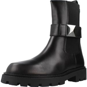 Alpe, Schoenen, Dames, Zwart, 37 EU, Klassieke Chelsea Boots Agnes Stijl