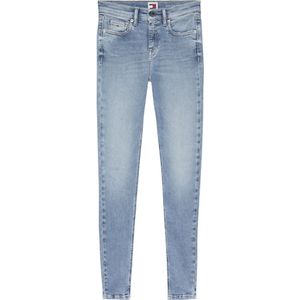 Tommy Jeans, Jeans, Dames, Blauw, W29, Denim, Blauwe Skinny Fit Stretch Denim Jeans