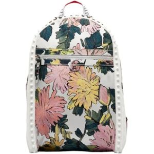 Christian Louboutin Pre-owned, Pre-owned, Dames, Veelkleurig, ONE Size, Pre-owned Canvas backpacks