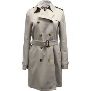 Burberry Vintage, Pre-owned Cotton outerwear Beige, Dames, Maat:M