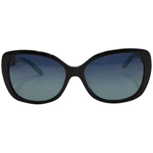 Tiffany & Co. Pre-owned, Pre-owned, unisex, Zwart, ONE Size, Pre-owned Plastic sunglasses