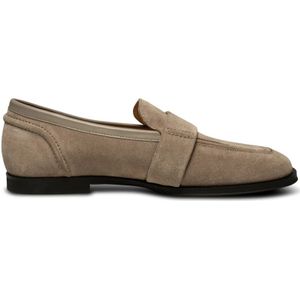 Shoe the Bear, Schoenen, Dames, Beige, 37 EU, Suède, Erika Saddle Loafer van Suède