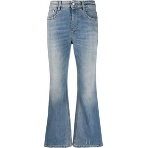 Stella McCartney, Jeans, Dames, Blauw, W26, Katoen, Klassieke Bootcut Blauwe Jeans