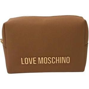 Love Moschino, Tassen, Dames, Bruin, ONE Size, Bags