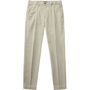 Blauer, Ivory Chino Broek Beige, Heren, Maat:W31