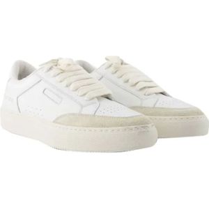 Common Projects, Schoenen, Heren, Wit, 40 EU, Leer, Leather sneakers