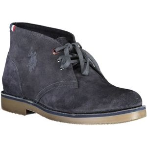 U.s. Polo Assn., Schoenen, Heren, Blauw, 42 EU, Blauwe Veterschoenen Herenlaarzen