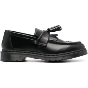 Dr. Martens, Zwart Mono Gladde Loafers Zwart, Heren, Maat:41 EU