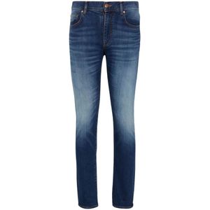 Armani Exchange, Jeans, Heren, Blauw, W30, Normale Jeans