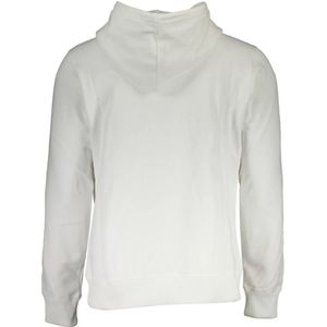 Calvin Klein, Sweatshirts & Hoodies, Heren, Wit, 2Xl, Katoen, Biologisch Katoenen Hoodie