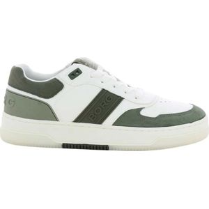 Björn Borg, Schoenen, Heren, Veelkleurig, 44 EU, Groene Herensneakers T2300 BLK M