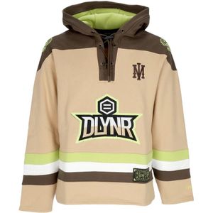 Dolly Noire, Sweatshirts & Hoodies, Heren, Beige, S, Katoen, Goat Hockey Hoodie Beige