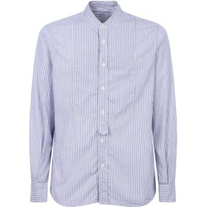 Original Vintage, Overhemden, Heren, Blauw, XL, Formal Shirts