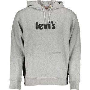 Levi's, Sweatshirts & Hoodies, Heren, Grijs, 2Xl, Katoen, Hoodies