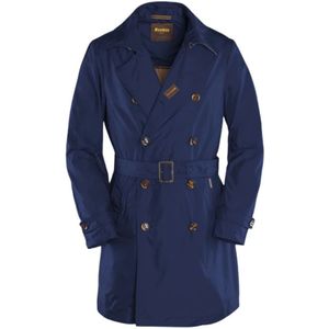 Moorer, Coats Blauw, Heren, Maat:2XL