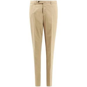 PT Torino, Beige Super Slim Fit Broek Beige, Heren, Maat:M