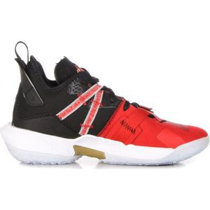 Jordan, Schoenen, Heren, Rood, 36 EU, Zero. 4 Basketbalsneakers