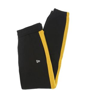 New Era, Broeken, Heren, Zwart, M, Katoen, NBA Team Logo Lichtgewicht Jogger Broek