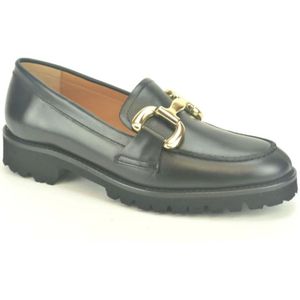 Jhay, Schoenen, Dames, Zwart, 37 EU, Zwart Moccassin +Gar. DZ