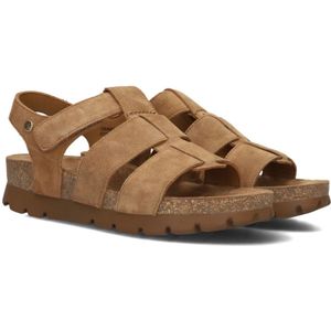 Panama Jack, Schoenen, Dames, Bruin, 40 EU, Suède, Stijlvolle Cognac Sandalen