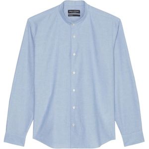 Marc O'Polo, Overhemden, Heren, Blauw, 3Xl, Katoen, Gewone overhemd