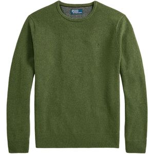 Polo Ralph Lauren, Truien, Heren, Groen, S, Klassieke Olijf Pullover