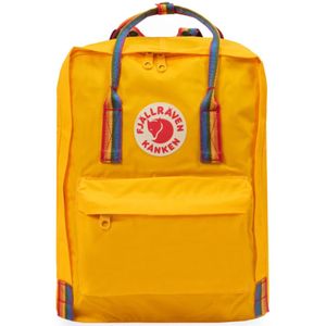 Fjällräven, Sport, unisex, Geel, ONE Size, Nylon, Regenboog Warm Geel Rugzak