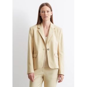 Marc O'Polo, Jassen, Dames, Beige, M, Katoen, Blazer regular