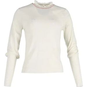 Chloé Pre-owned, Pre-owned, Dames, Wit, M, Wol, Pre-owned Wool tops