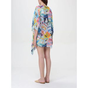 MC2 Saint Barth, Badkleding, Dames, Veelkleurig, ONE Size, Vakantie Caftan Jurk