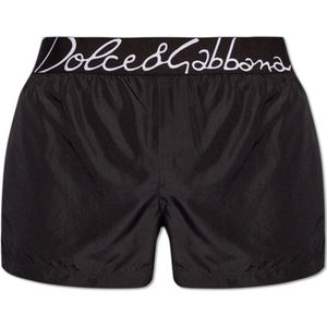 Dolce & Gabbana, Badkleding, Heren, Zwart, XS, Zwembroek